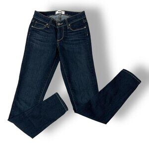 PAIGE Verdugo Ultra Skinny Jeans Dark Wash NWOT Size 24 Mid Rise